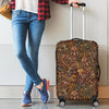 Pattern Print Totem Luggage Cover Protector-grizzshop