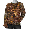 Pattern Print Totem Women's Sweatshirt-grizzshop