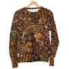 Pattern Print Totem Women's Sweatshirt-grizzshop