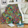 Pattern Print Trippy Blanket-grizzshop