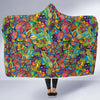 Load image into Gallery viewer, Pattern Print Trippy Hooded Blanket-grizzshop