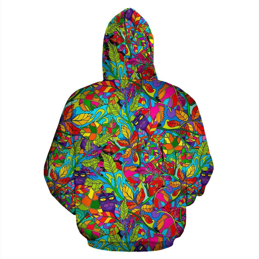 Pattern Print Trippy Men Women Pullover Hoodie-grizzshop