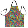 Pattern Print Trippy Men's Apron-grizzshop