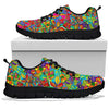 Pattern Print Trippy Sneaker Shoes For Men Women-grizzshop