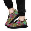 Pattern Print Trippy Sneaker Shoes For Men Women-grizzshop