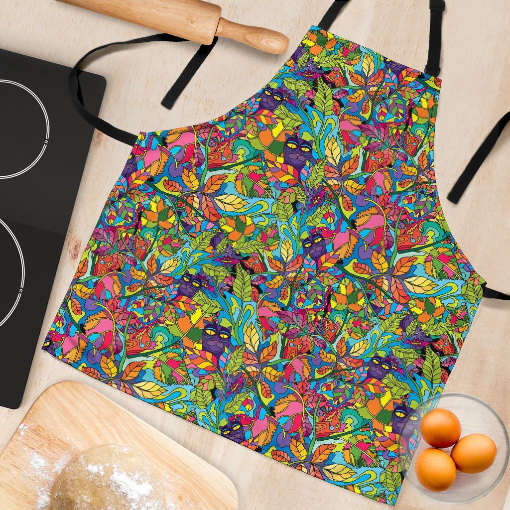 Pattern Print Trippy Women's Apron-grizzshop