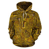 Pattern Print Trumpet Men Women Pullover Hoodie-grizzshop