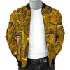 Pattern Print Trumpet Men's Bomber Jacket-grizzshop