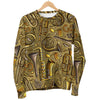 Pattern Print Trumpet Women's Sweatshirt-grizzshop