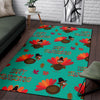 Pattern Print Turkey Thankgiving Floor Mat-grizzshop