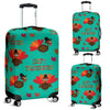 Pattern Print Turkey Thankgiving Luggage Cover Protector-grizzshop