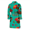 Pattern Print Turkey Thankgiving Men Long Robe-grizzshop