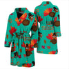 Pattern Print Turkey Thankgiving Men Long Robe-grizzshop