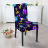 Pattern Print Ufo Alien Chair Cover-grizzshop