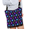 Pattern Print Ufo Alien Crossbody Bags-grizzshop