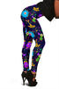 Pattern Print Ufo Alien Women Leggings-grizzshop