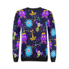 Pattern Print Ufo Alien Women's Sweatshirt-grizzshop