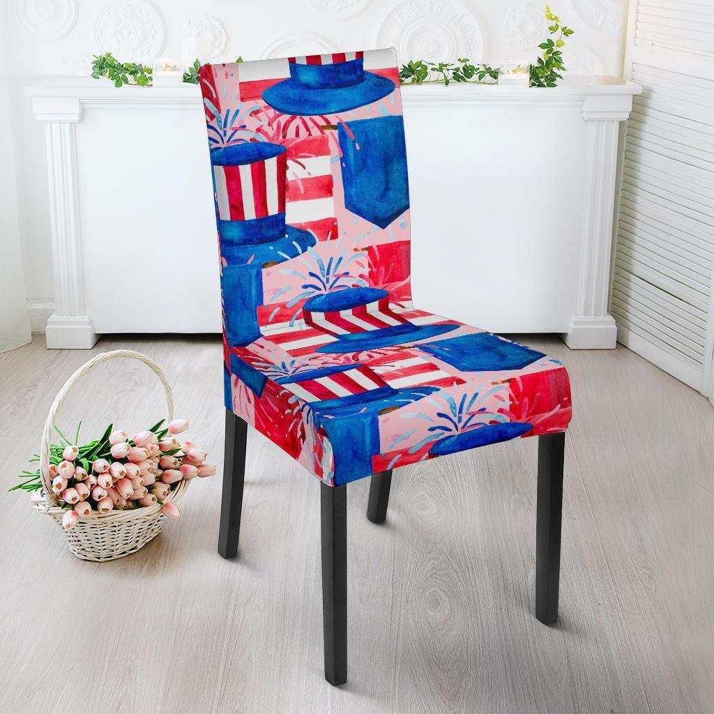 Pattern Print Uncle Sam Chair Cover-grizzshop