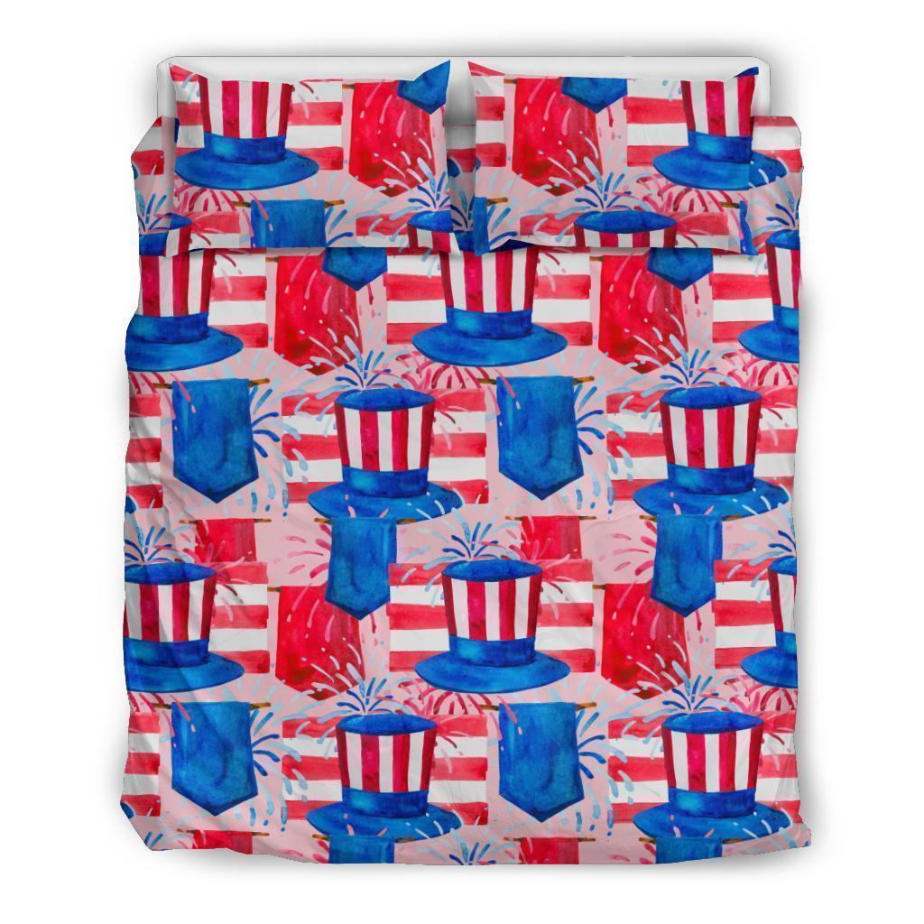 Pattern Print Uncle Sam Duvet Cover Bedding Set-grizzshop