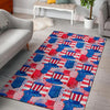 Pattern Print Uncle Sam Floor Mat-grizzshop