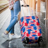 Pattern Print Uncle Sam Luggage Cover Protector-grizzshop