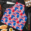 Pattern Print Uncle Sam Men's Apron-grizzshop