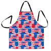 Pattern Print Uncle Sam Men's Apron-grizzshop