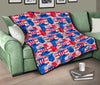 Pattern Print Uncle Sam Quilt-grizzshop