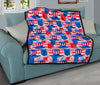 Pattern Print Uncle Sam Quilt-grizzshop