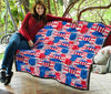 Pattern Print Uncle Sam Quilt-grizzshop