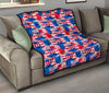 Pattern Print Uncle Sam Quilt-grizzshop