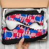 Pattern Print Uncle Sam Sneaker Shoes For Men Women-grizzshop