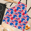 Pattern Print Uncle Sam Women's Apron-grizzshop