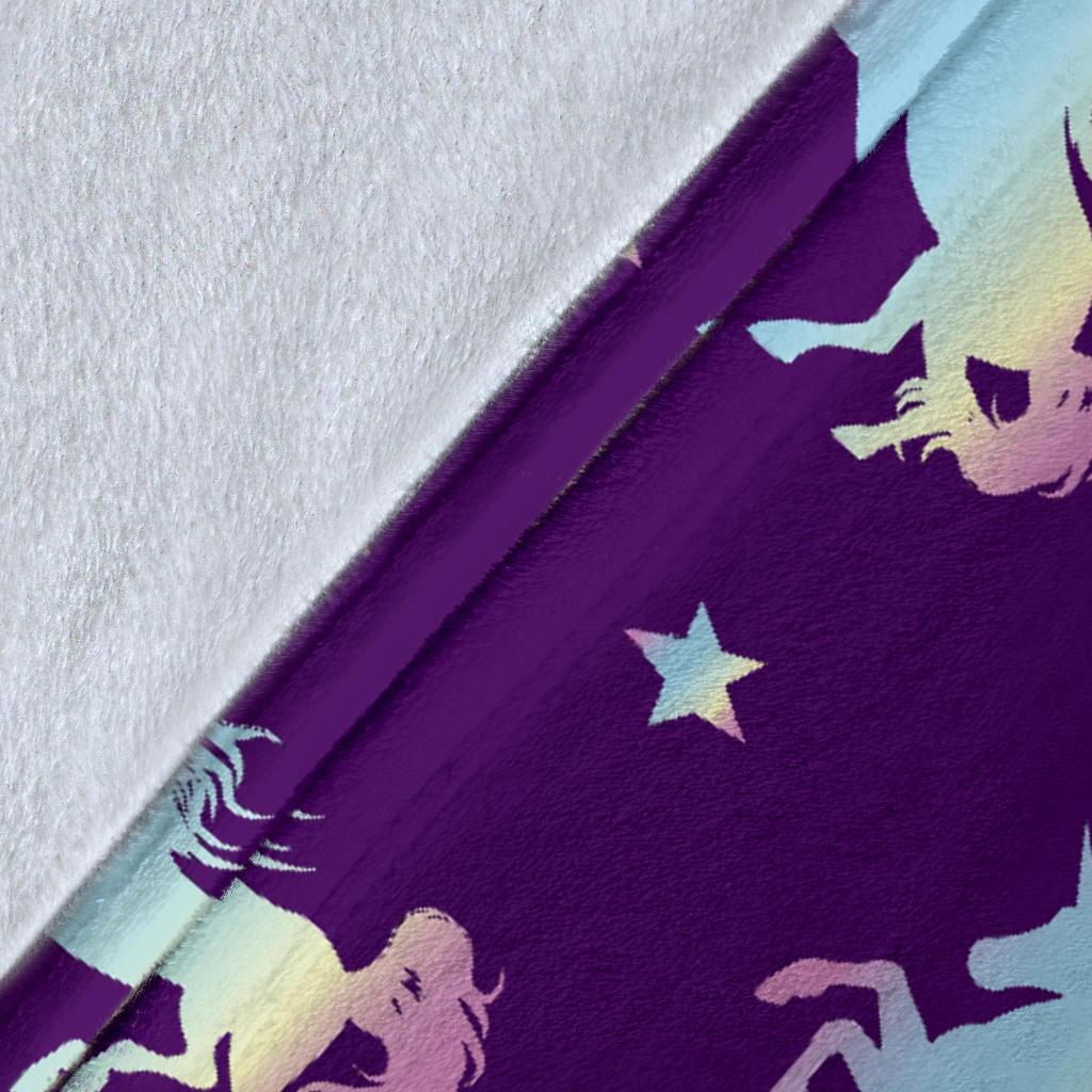 Pattern Print Unicorn Blanket-grizzshop