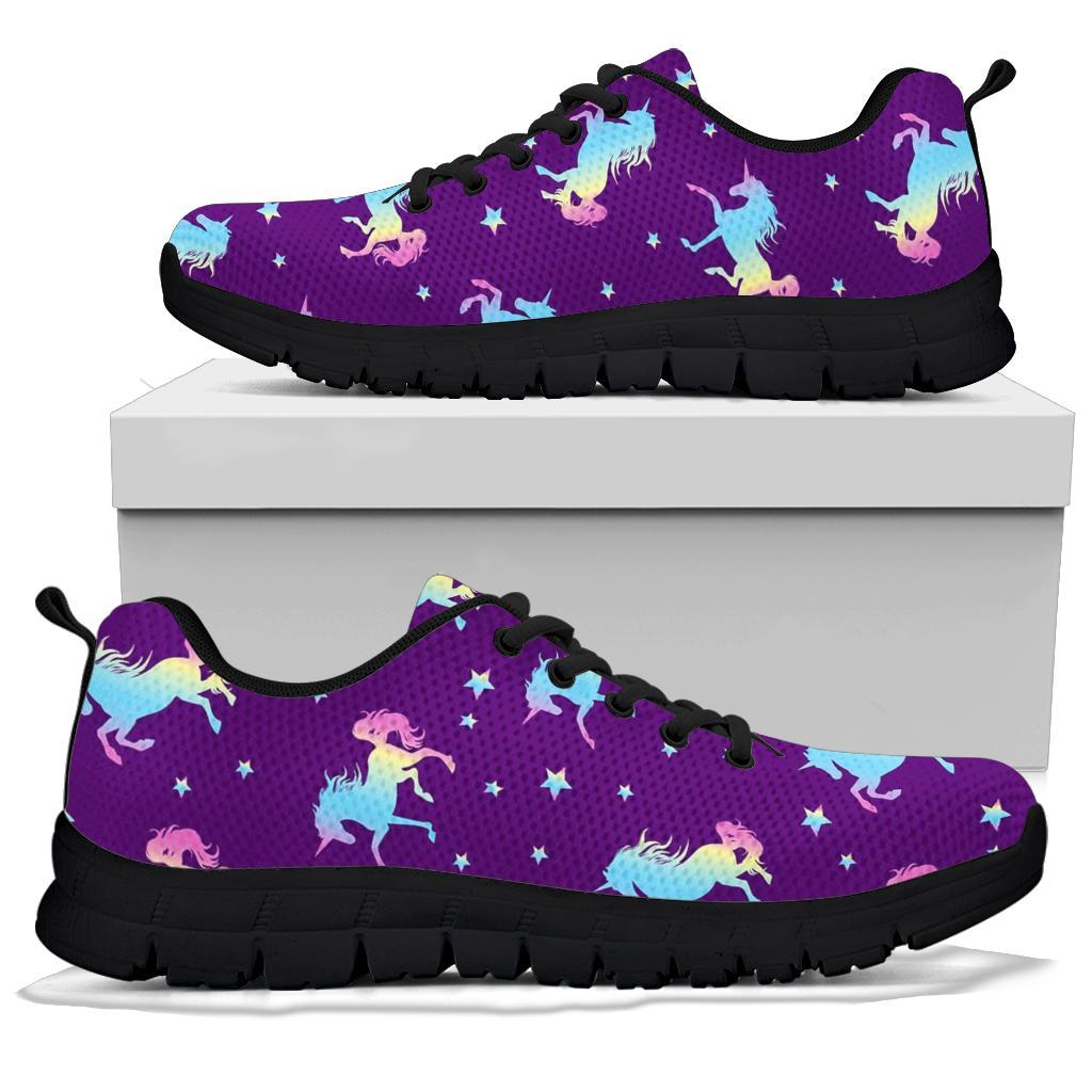 Pattern Print Unicorn Sneaker Shoes For Men Women-grizzshop