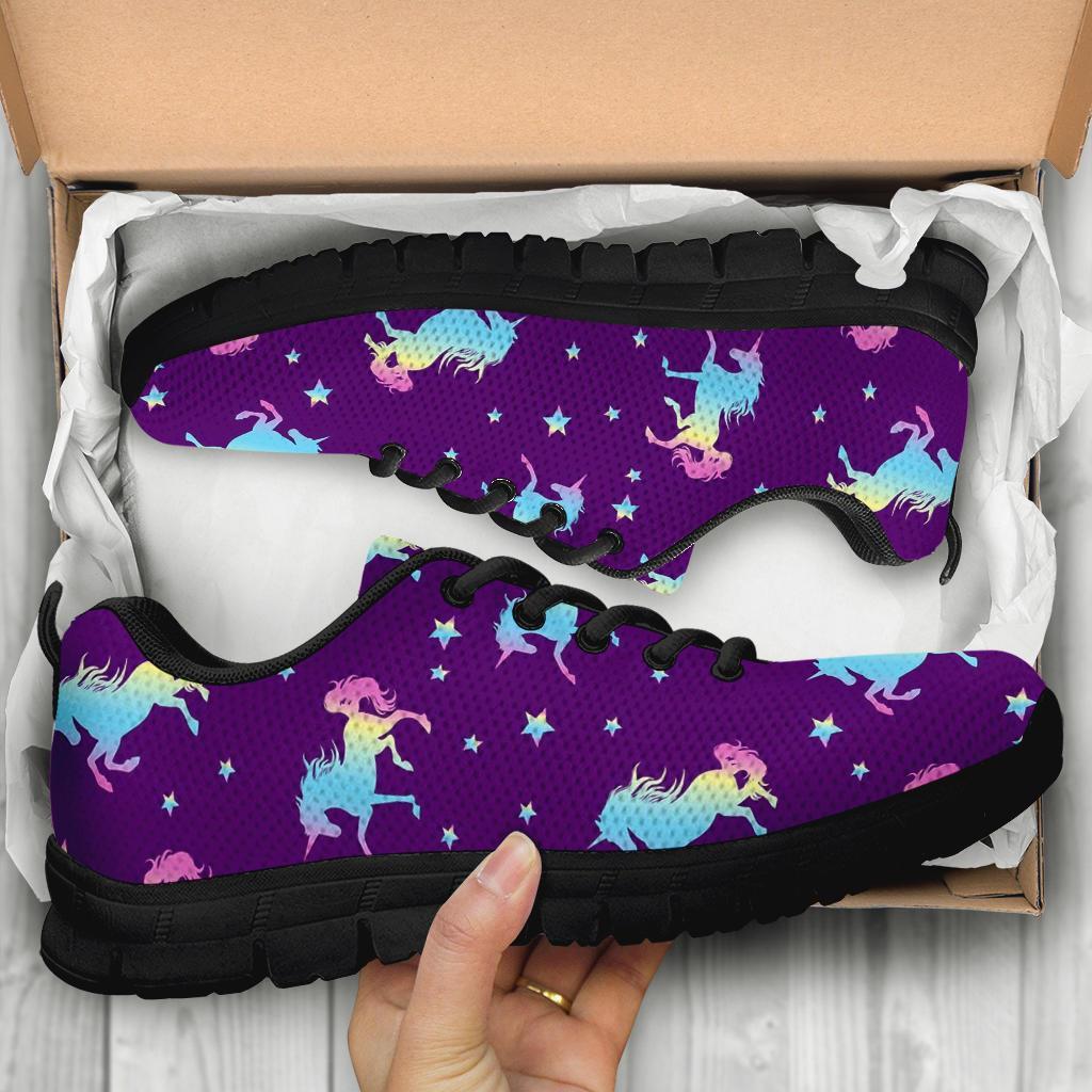 Pattern Print Unicorn Sneaker Shoes For Men Women-grizzshop