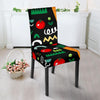 Pattern Print Vegan Chair Cover-grizzshop