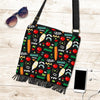 Pattern Print Vegan Crossbody bags-grizzshop