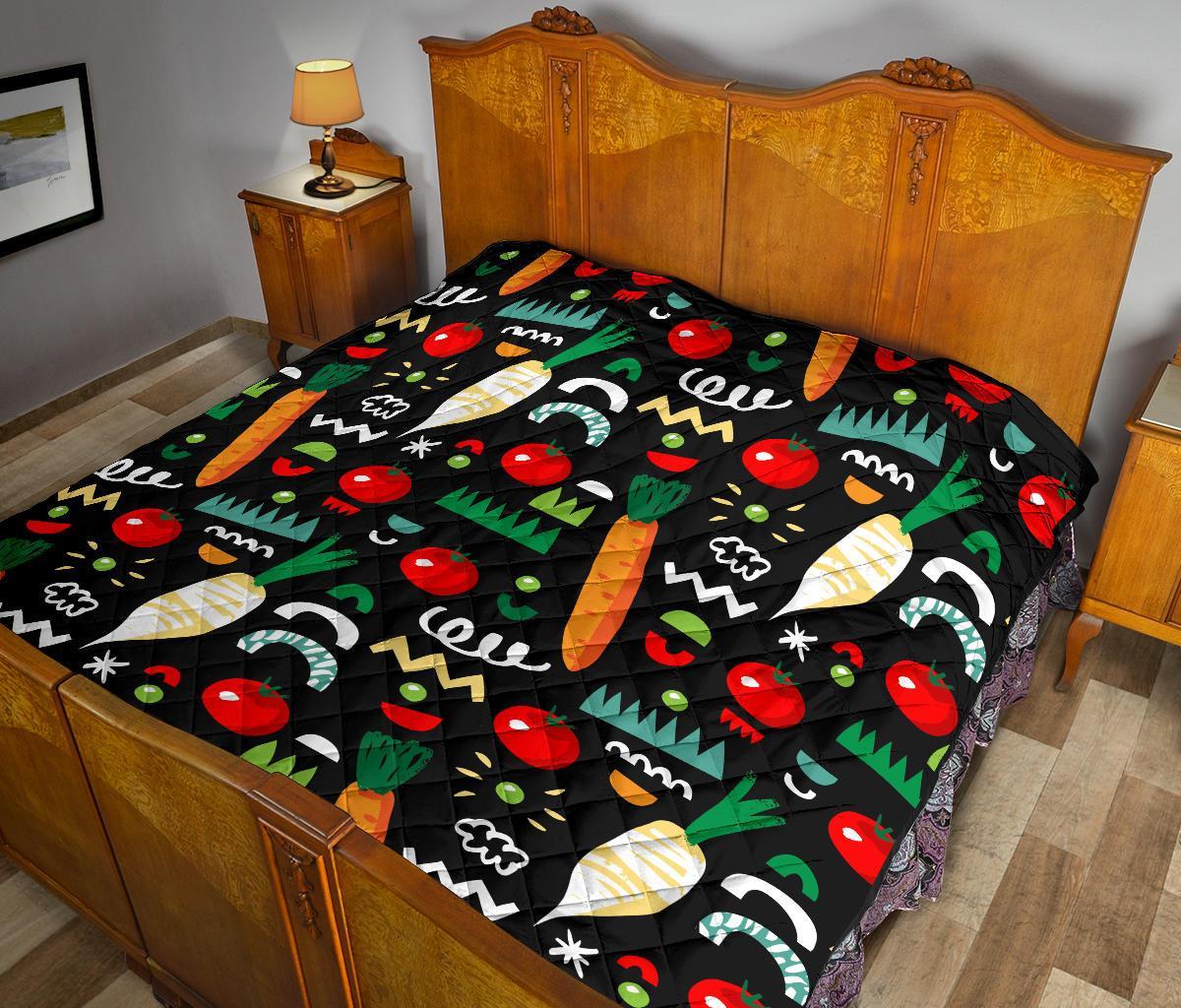 Pattern Print Vegan Quilt-grizzshop