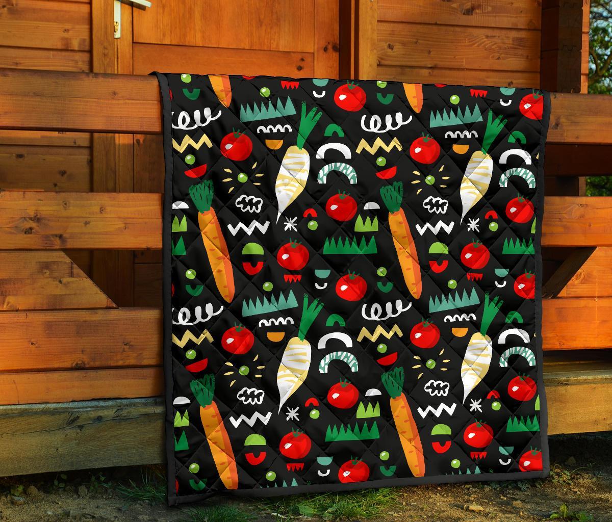 Pattern Print Vegan Quilt-grizzshop
