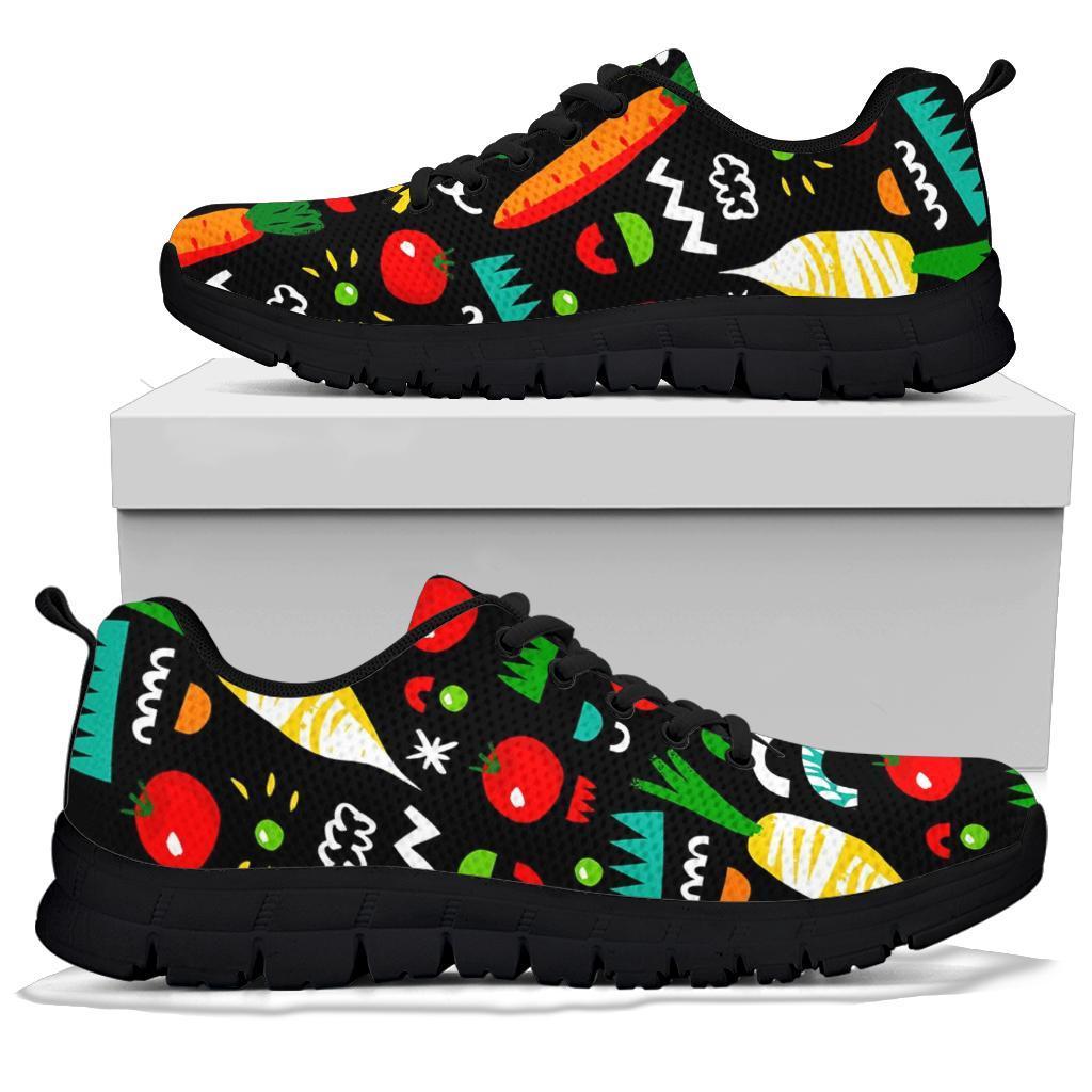 Pattern Print Vegan Sneaker Shoes For Men Women-grizzshop