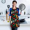 Pattern Print Vegan Women's Apron-grizzshop