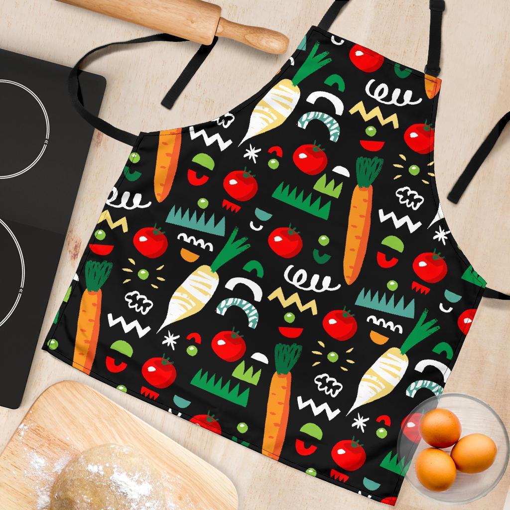 Pattern Print Vegan Women's Apron-grizzshop