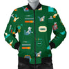 Pattern Print Veterianary Men's Bomber Jacket-grizzshop