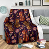 Pattern Print Violin Blanket-grizzshop