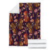 Pattern Print Violin Blanket-grizzshop