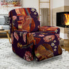 Pattern Print Violin Recliner Cover-grizzshop