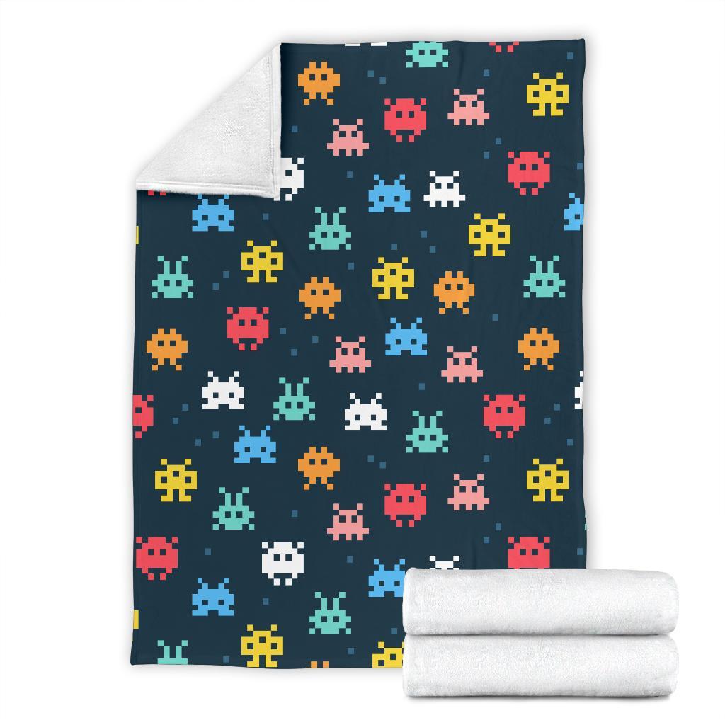 Pattern Print Virus Bacteria Blanket-grizzshop