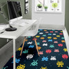 Pattern Print Virus Bacteria Floor Mat-grizzshop