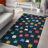 Pattern Print Virus Bacteria Floor Mat-grizzshop